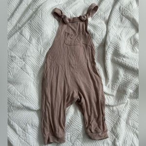 Kyte Baby Bamboo Overalls in sunset 2T